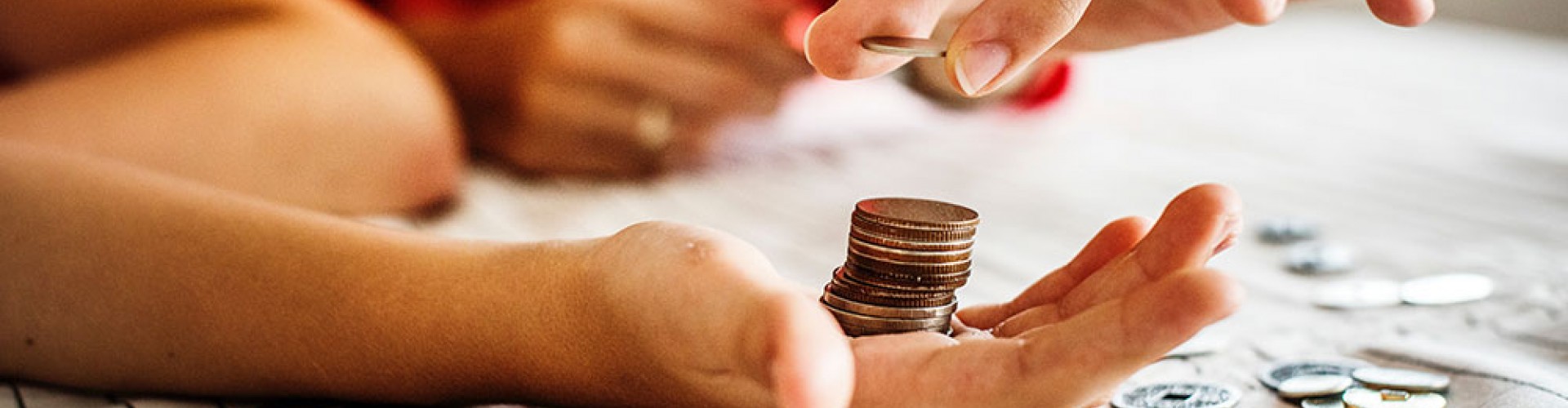 counting pennies