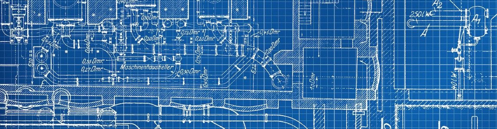 cropped technical blueprint