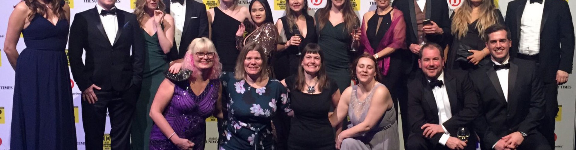 Stephen Scown team at awards ceremony