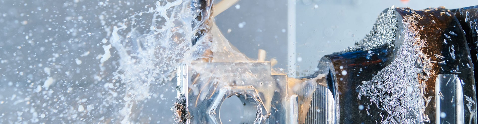 close up of a milling machine