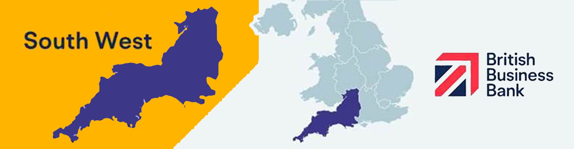 British Business Bank illustration of the South West of England