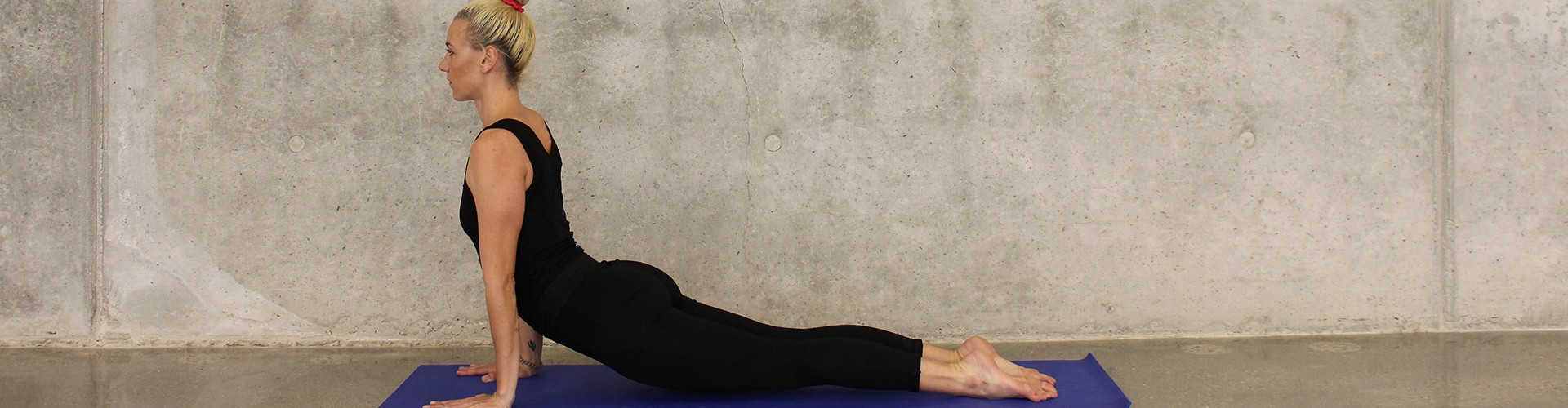 person doing a yoga pose