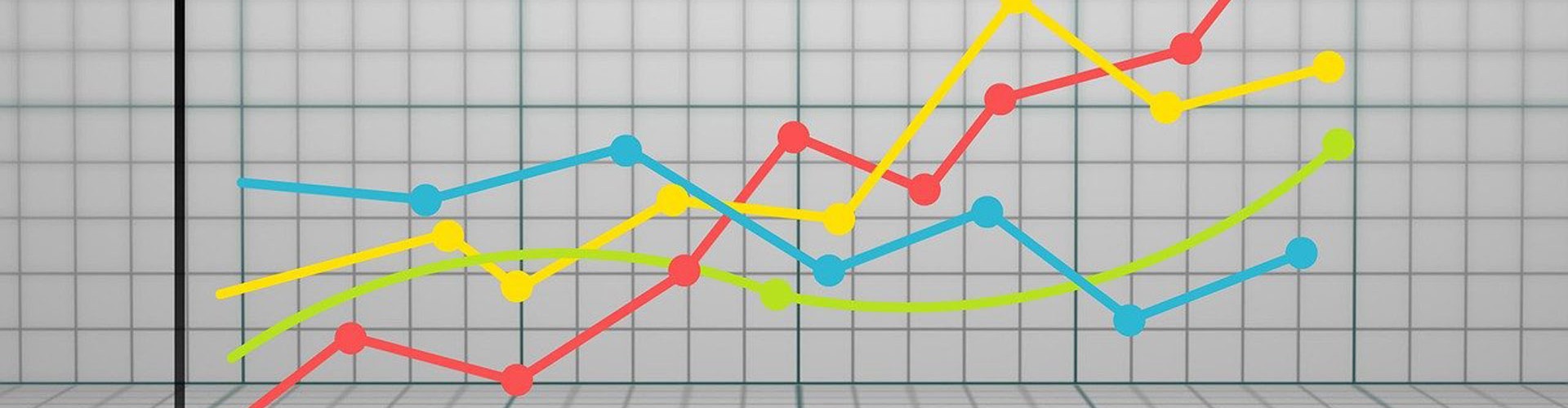graph with 4 different coloured lines