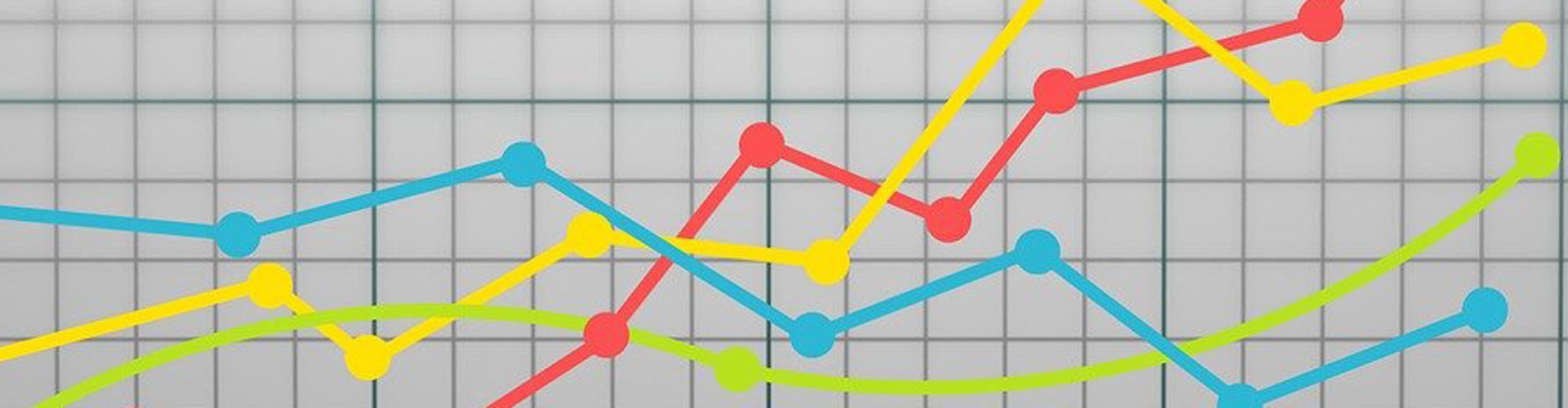 graph with 4 different coloured lines