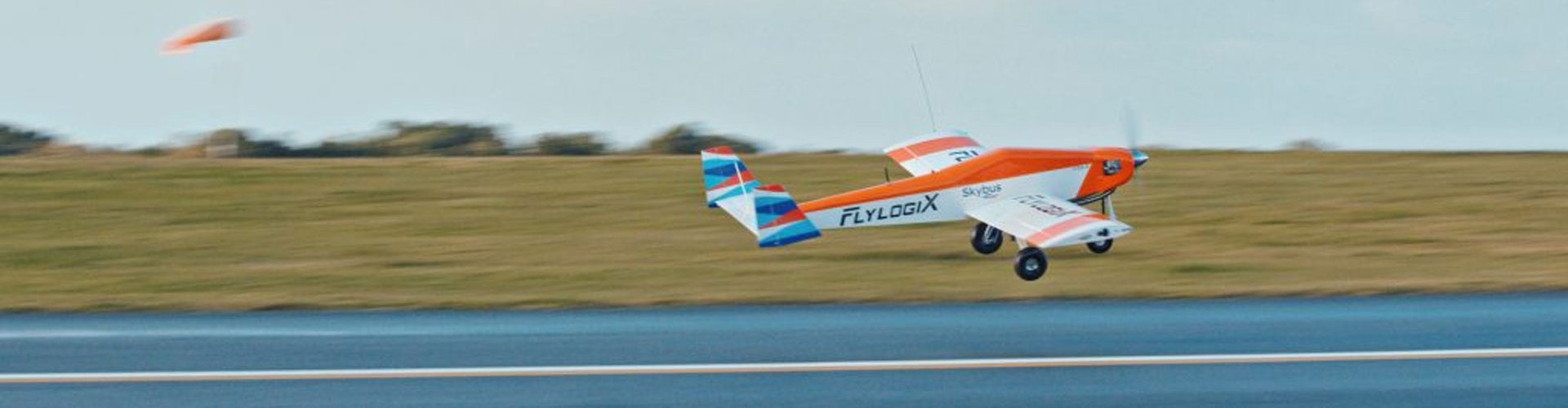drone plane landing in the isles of scilly