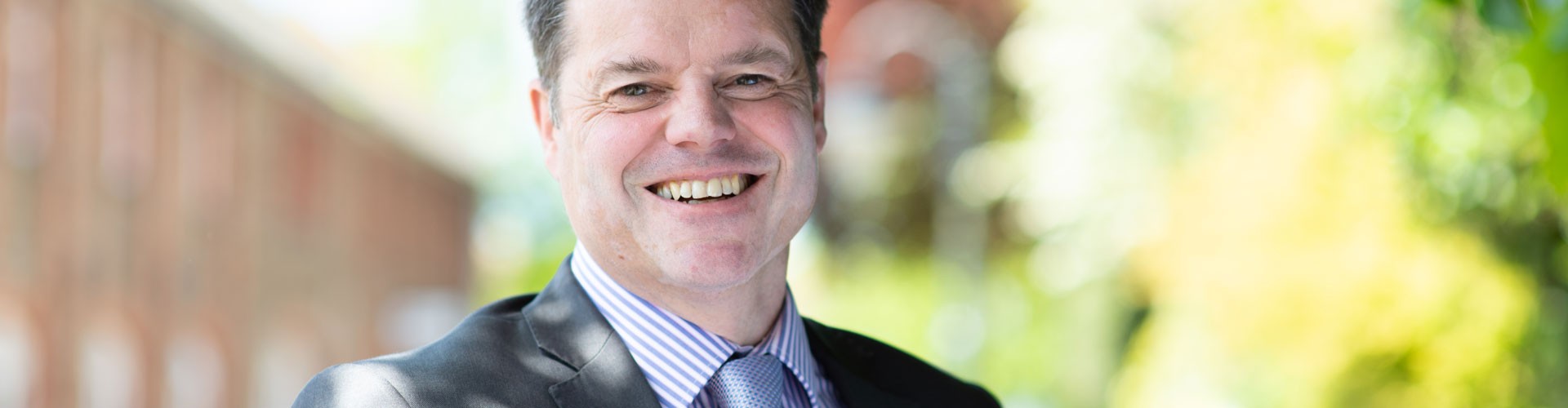 Richard Baker of Stephens Scown outdoor portrait