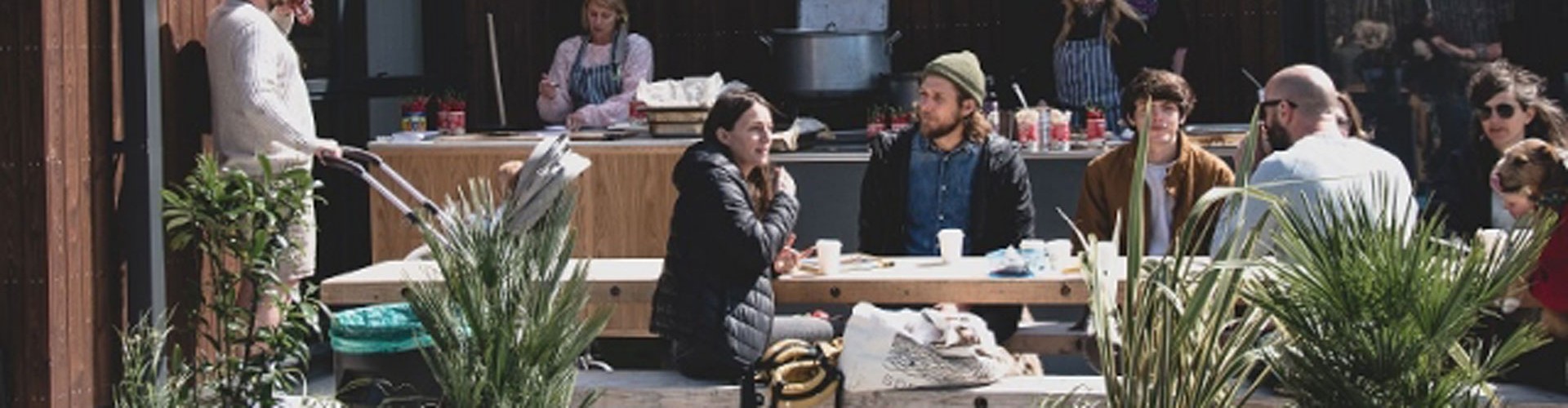 outdoor Origin cafe Porthleven