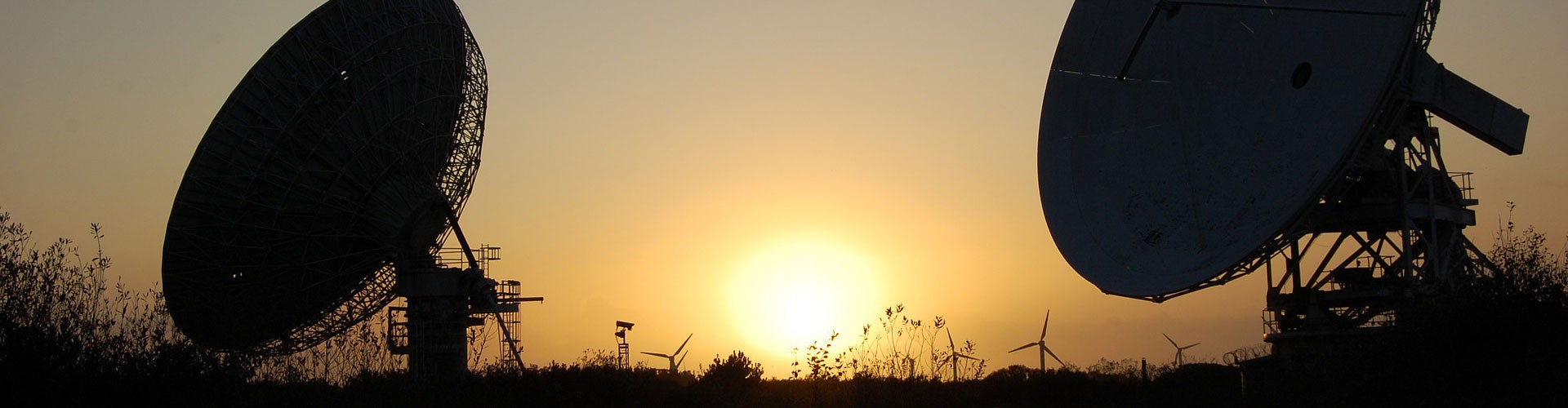 sunrise at Goonhilly 