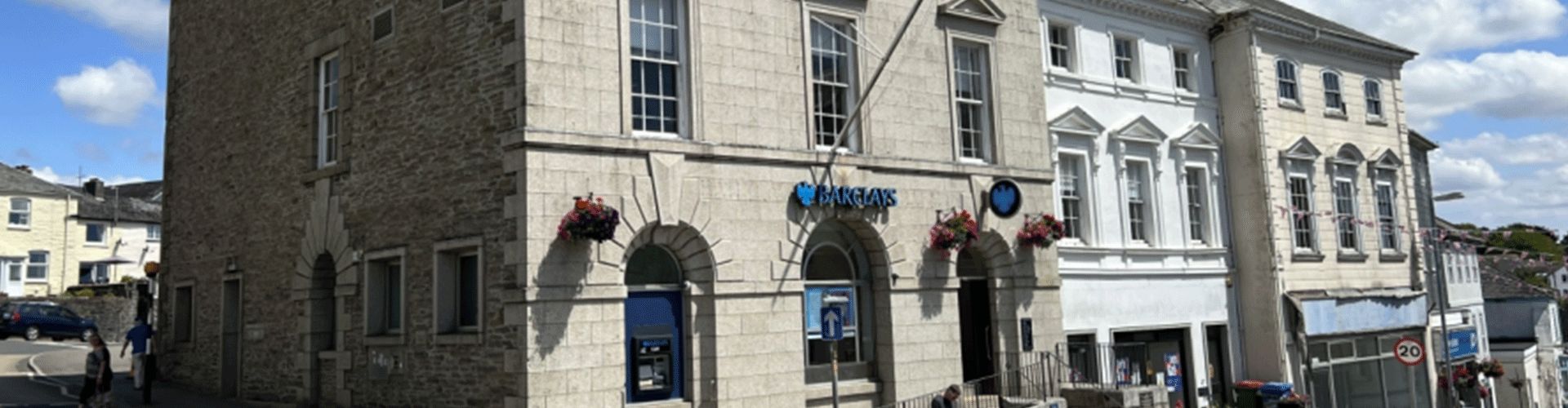 outside of building 