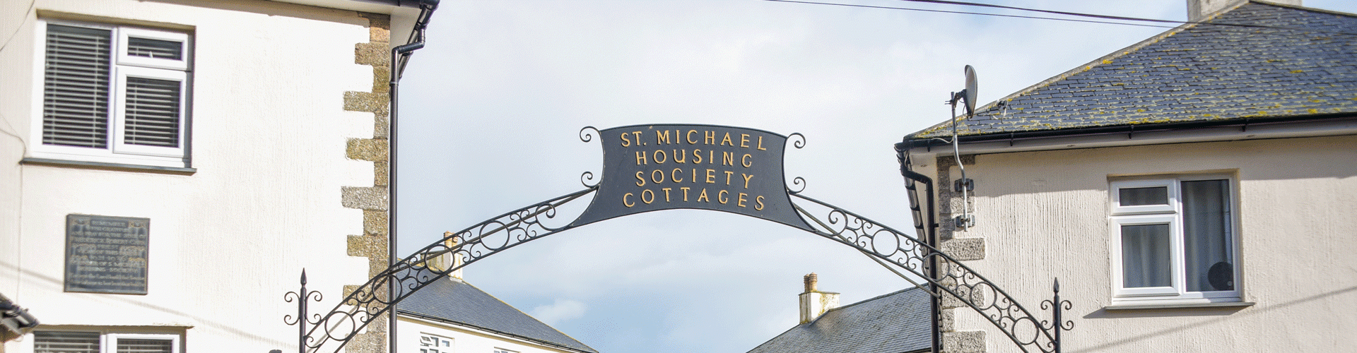 St Michael’s Housing Society Banner
