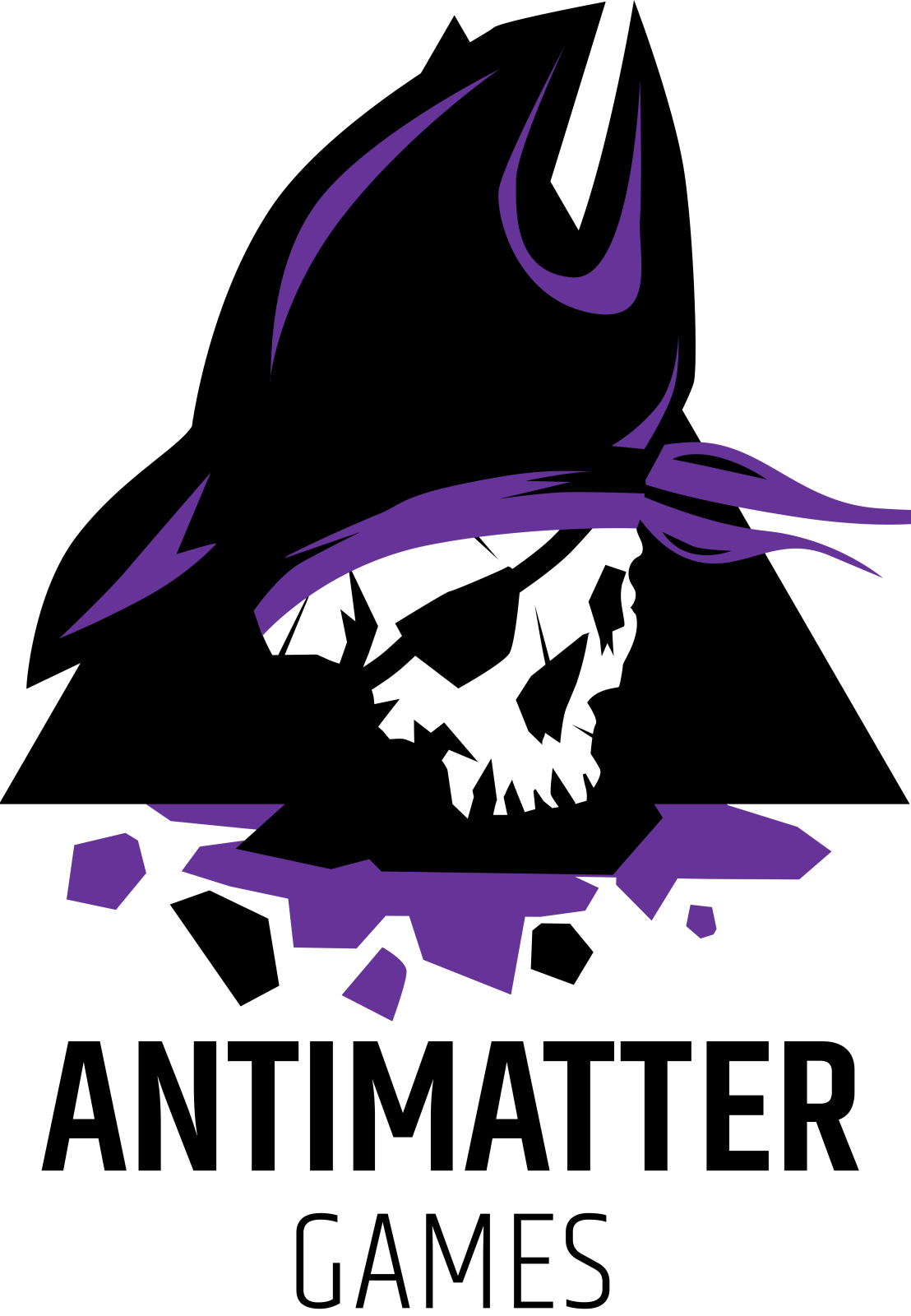 Antimatter Games main logo pirate