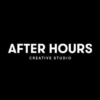 after hours creative logo